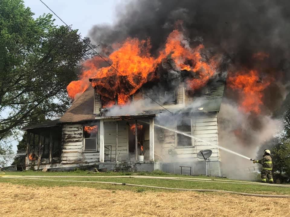Trace Creek Church Road house fire